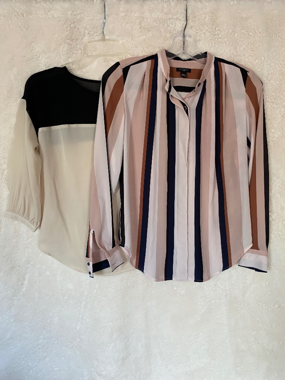 Ann Taylor Petite Lightweight Blouses, Set of Two blouses - Size XXSP